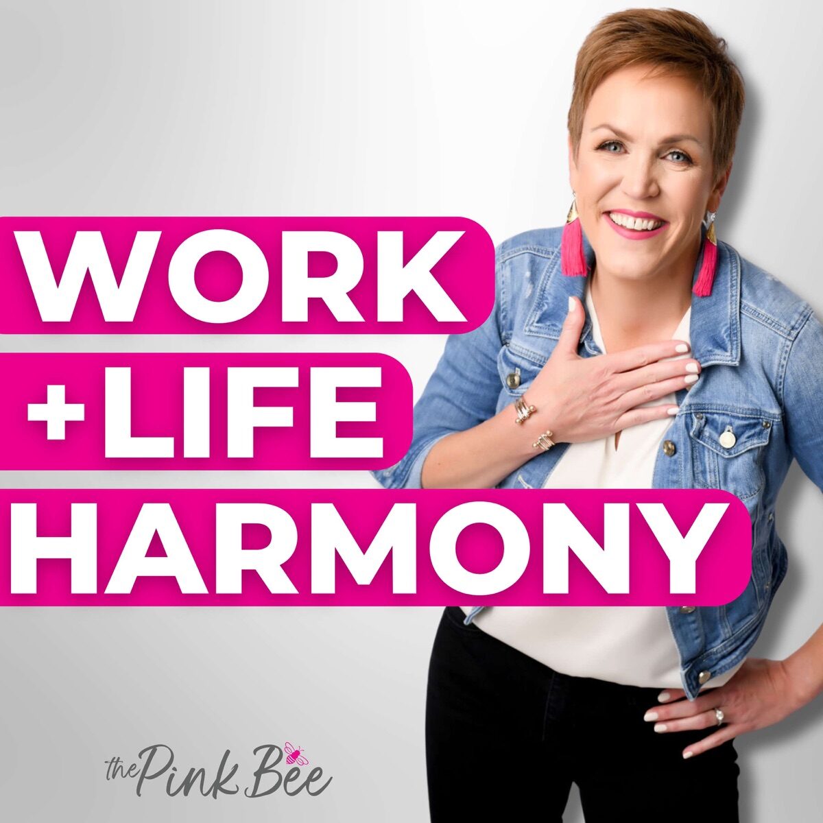 Work + Life Harmony podcast featuring Dr. Cindra Kamphoff